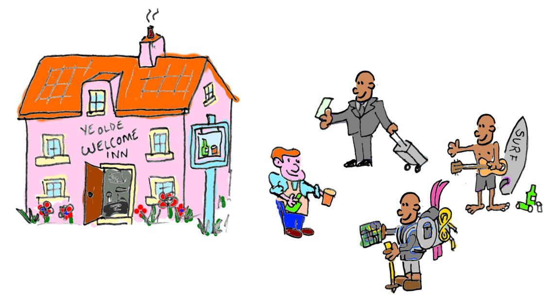 The BOTtle, BillyO and the Petey travellers